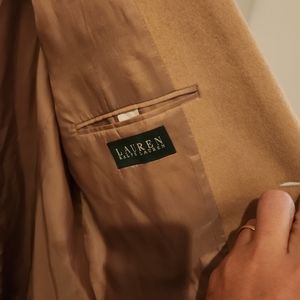 Lauren Collection camel hair sport coat